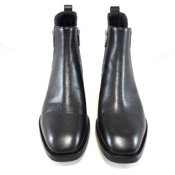 NWT$525 3.1 Phillip Lim Alexa Leather Ankle Bootie Dual Side Zippers Boots 38.5 - Picture 10 of 17